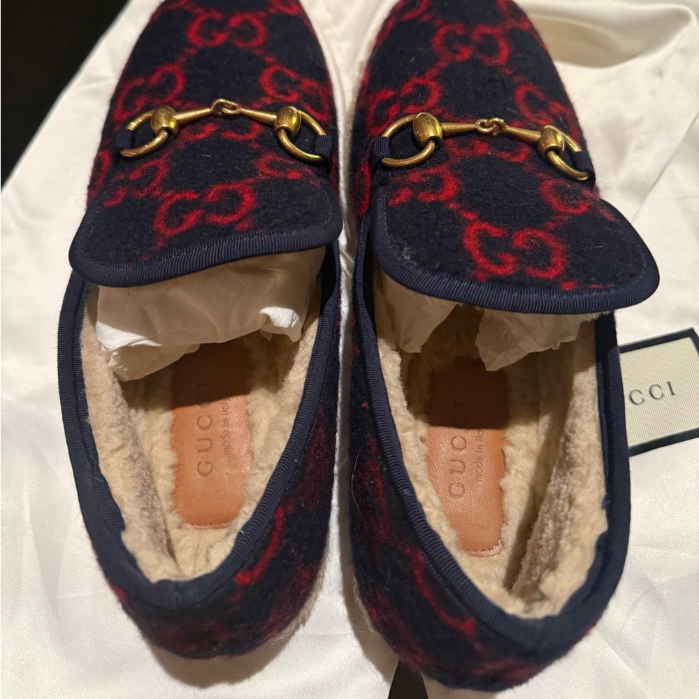 Gucci Shearling Lined Espadrilles - image 5